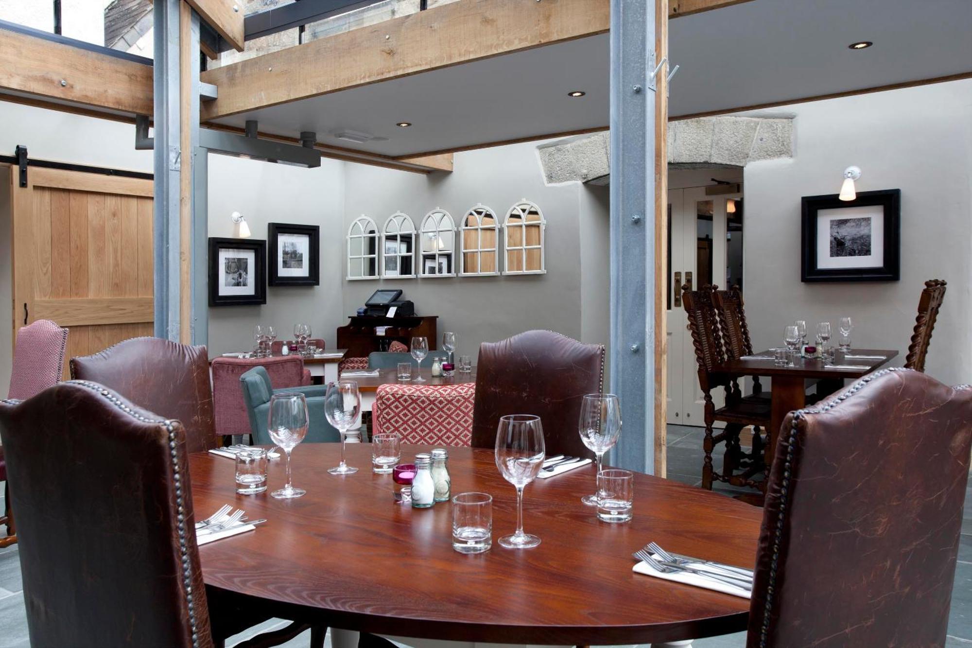 Hotel The Three Crowns Chagford Zewnętrze zdjęcie The restaurant at The Swan