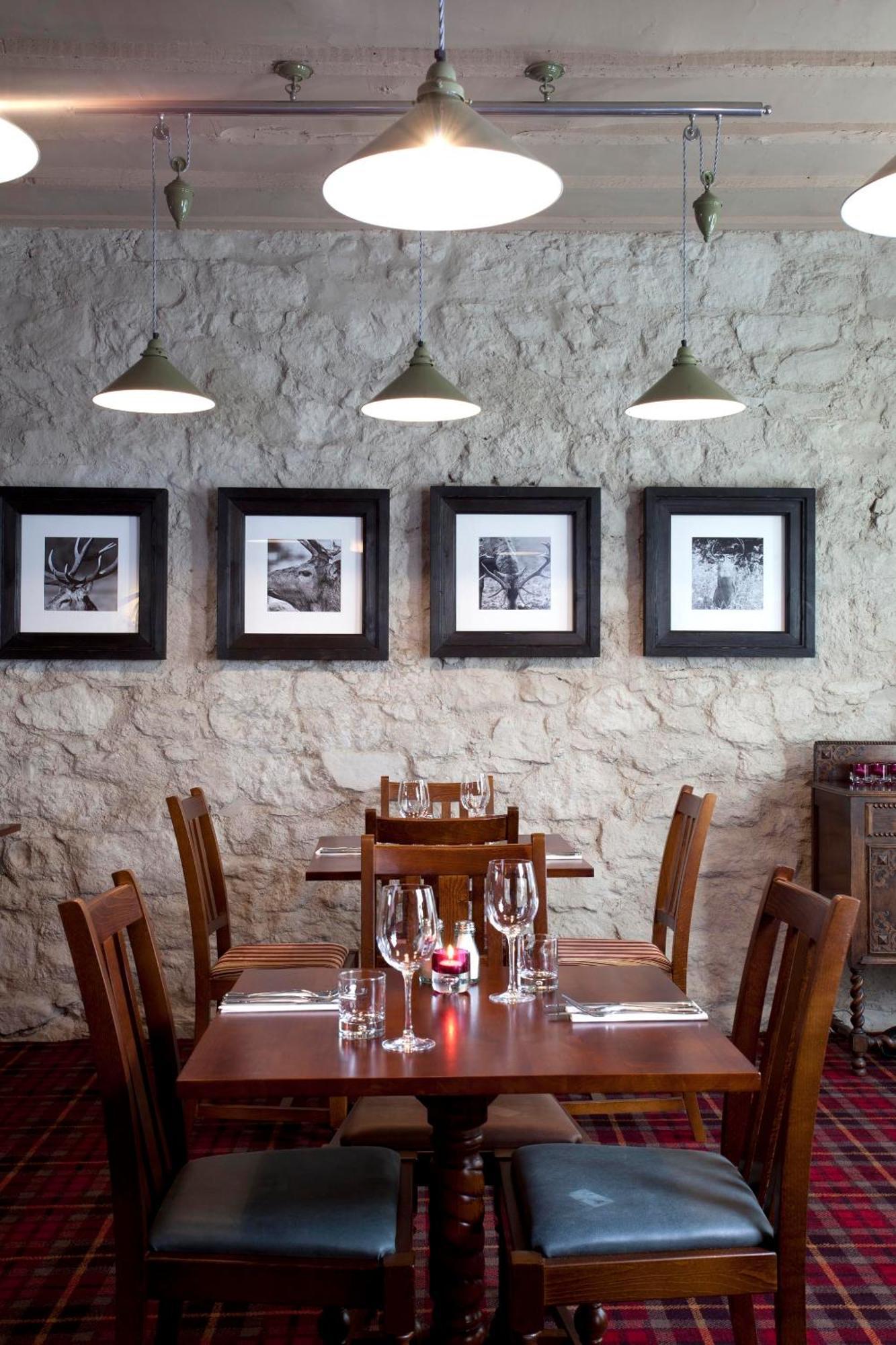 Hotel The Three Crowns Chagford Zewnętrze zdjęcie Interior of the restaurant